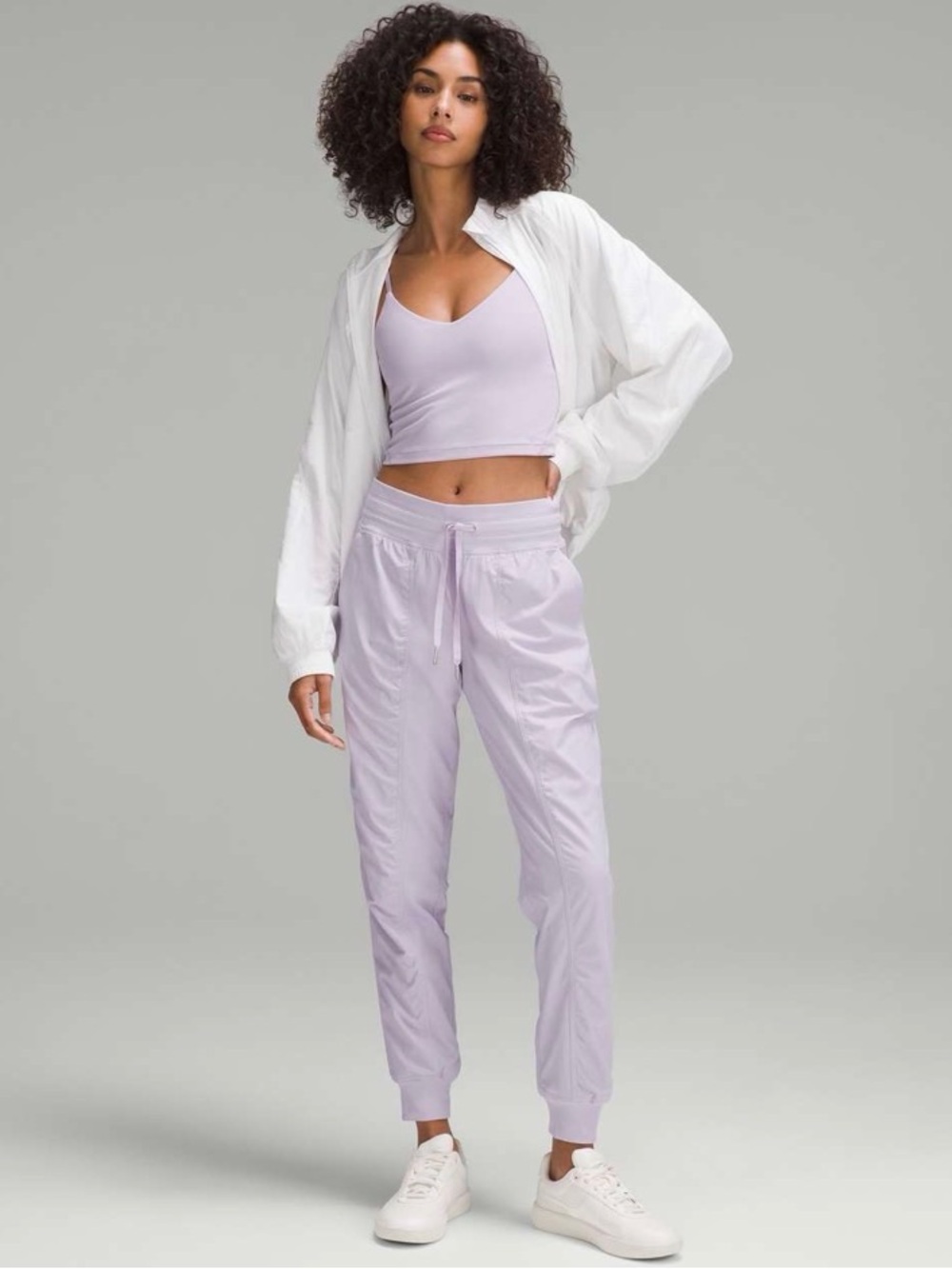 Lululemon Dance Studio Mid-Rise Jogger Full Length Lilac Ether Size 10